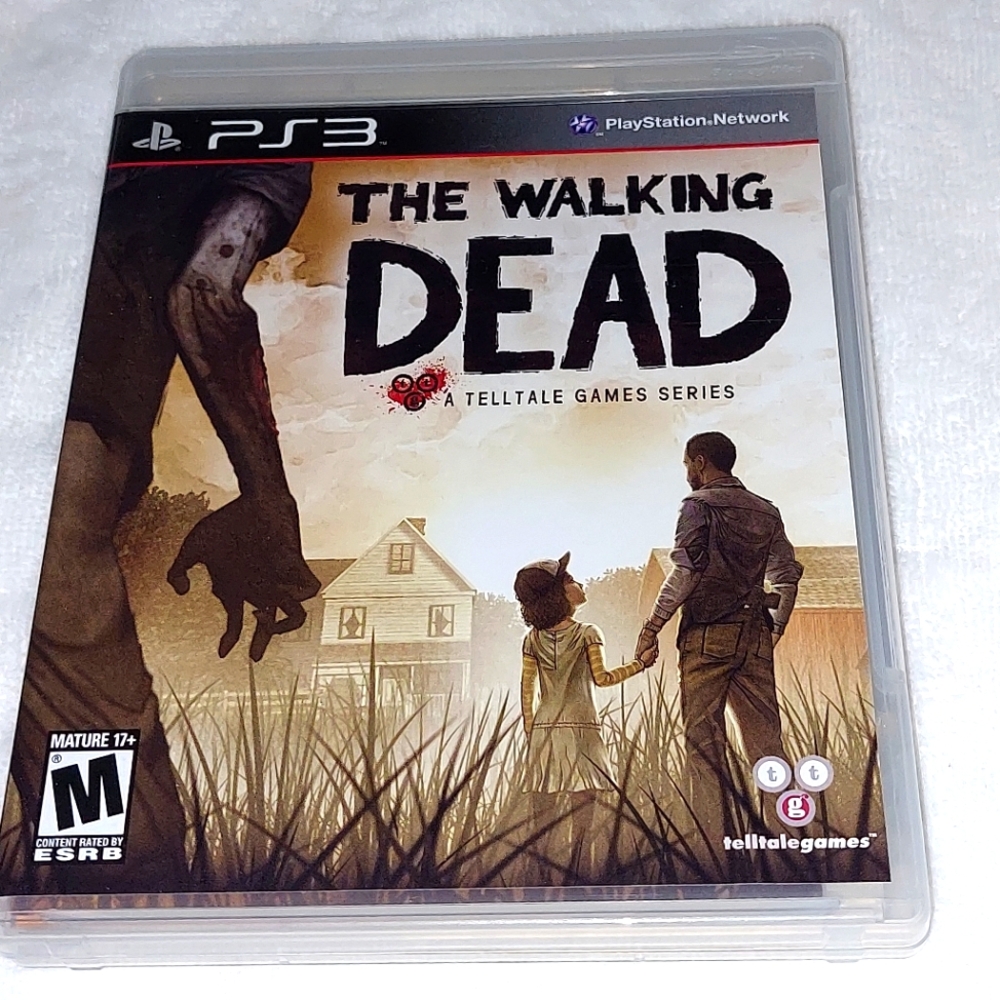 PLAYSTATION 3 (PS3) THE WALKING DEAD VIDEO GAME IN CASE WITH MANUAL